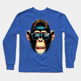 Cool Monkey Long Sleeve T-Shirt